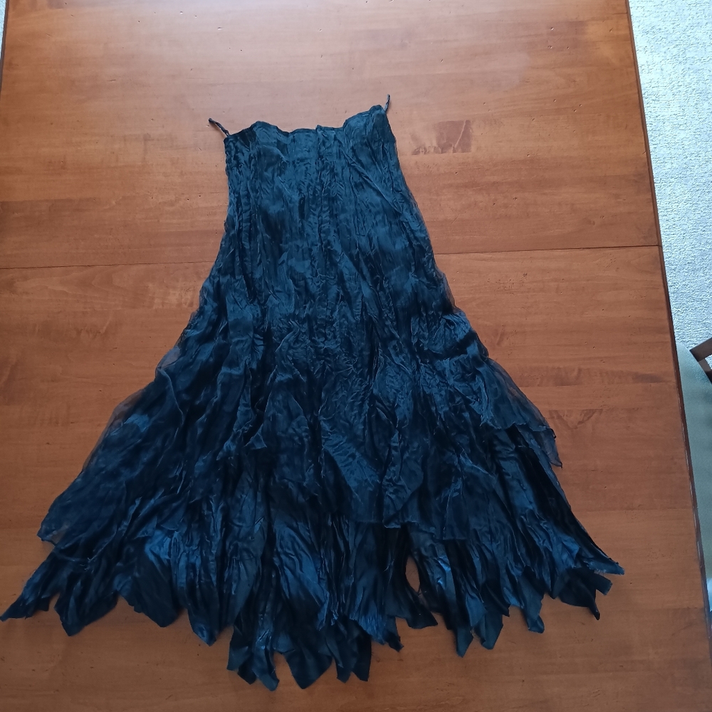 Vintage Two-layered Black Skirt  (fits like an S)